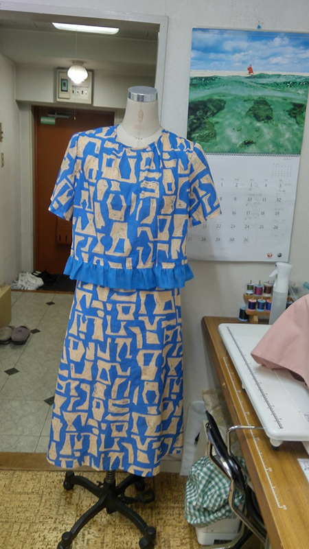 婦人服 夏 生徒作品