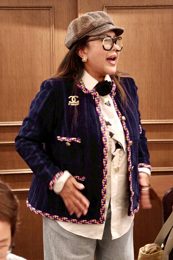 恒例のファッションショー